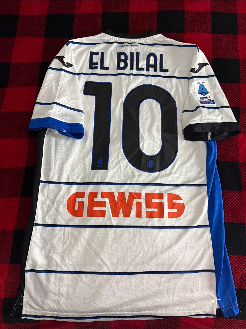 Atalanta BC Bergamo 🇮🇹 #10 El Bilal Toure 2023-24 Serie A Joma Away Jersey